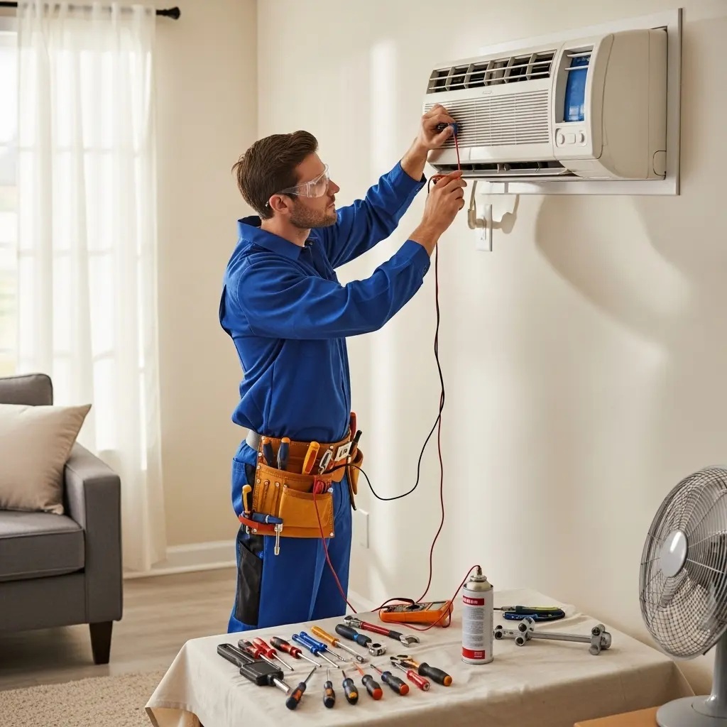 Soma LG LG klima gaz dolumu ve bakım – Enerji verimliliği artırıldı. - Teknik servis örneği